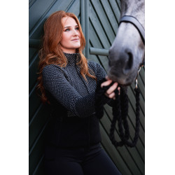 Veste en fleece Neve Horze Noir caviar Veste en fleece Neve Horze Noir caviar