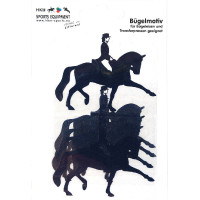 Motif thermocollant dressage HKM Bleu marine ps film Motif thermocollant dressage HKM Bleu marine ps film