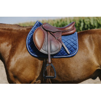 Tapis de selle Riding World Velours Marine