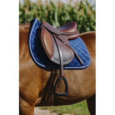 Tapis de selle Riding World Velours Marine Tapis de selle Riding World Velours Marine