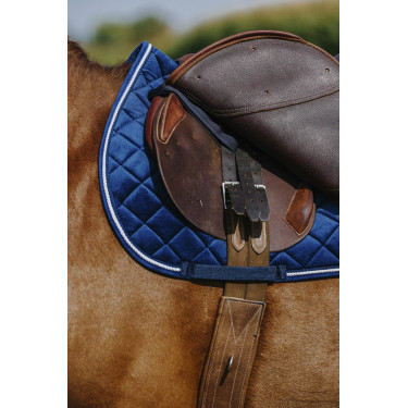 Tapis de selle Riding World Velours Marine Tapis de selle Riding World Velours Marine