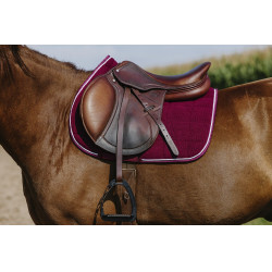 Zadeldek Riding World Corduroy Bordeaux
