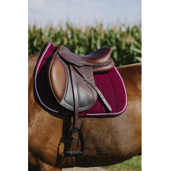 Zadeldek Riding World Corduroy Bordeaux Zadeldek Riding World Corduroy Bordeaux
