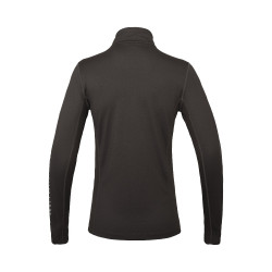 Polo d'entrainement femme Kingsland Marron / noir Polo d'entrainement femme Kingsland Marron / noir