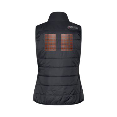 Mouwloze verwarmde bodywarmer Kingsland dames KLValero Marine Marineblauw