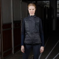 Mouwloze verwarmde bodywarmer Kingsland dames KLValero Marine Marineblauw