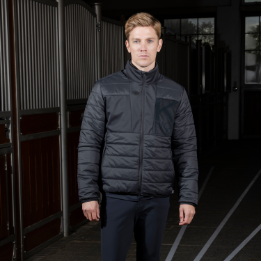 Verwarmde jas Kingsland heren KLValero Marine Marineblauw