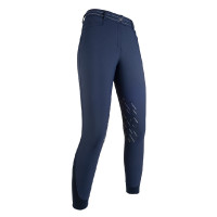 Pantalon softshell Elegance Style basanes silicone HKM Bleu foncé Pantalon softshell Elegance Style basanes silicone HKM Bleu foncé