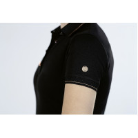 Polo Rosegold Glamour Style HKM Noir / or rose Polo Rosegold Glamour Style HKM Noir / or rose