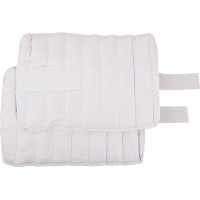 Sous-bandes avec fermeture Velcro HKM Blanc Sous-bandes avec fermeture Velcro HKM Blanc