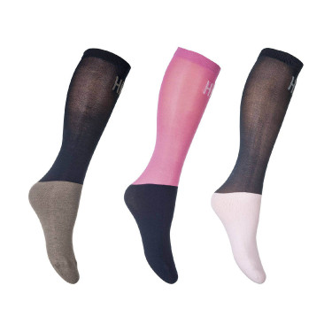 HKM Microcotton Sokken Kleur per 3 HKM Microcotton Sokken Kleur per 3