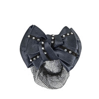 Résille avec noeud HKM Bleu foncé Résille avec noeud HKM Bleu foncé