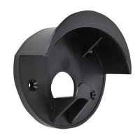 Plastic hoofdstelhouder HKM Zwart