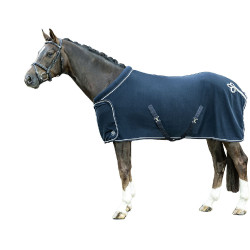 Droogdeken HKM met borstsluiting Donkergroen / goud Droogdeken HKM met borstsluiting Donkergroen / goud