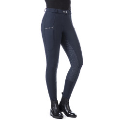 Broek Monaco volledig zitvlak in silicone HKM Donkerblauw