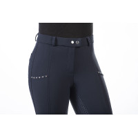 Broek Monaco volledig zitvlak in silicone HKM Donkerblauw Broek Monaco volledig zitvlak in silicone HKM Donkerblauw