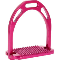 Stijgbeugels Feeling Large Pro Aluminium Fuchsia Roze Stijgbeugels Feeling Large Pro Aluminium Fuchsia Roze