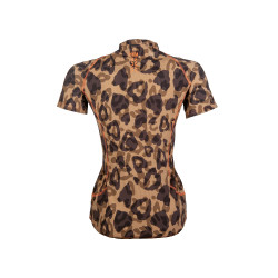 T-shirt Clolour Breeze manches courtes HKM Naturel Marron