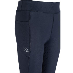 Legging Alice Kids fullseat siliconen HKM Donkerblauw Legging Alice Kids fullseat siliconen HKM Donkerblauw