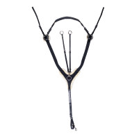 Collier de chasse Cambridge mouton synthétique HKM Marron Collier de chasse Cambridge mouton synthétique HKM Marron