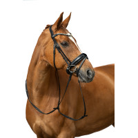 Bridon Fleur HKM Zwart Bridon Fleur HKM Zwart