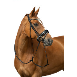 Bridon Fleur HKM Zwart Bridon Fleur HKM Zwart