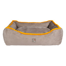 Hondenbed Anam Cara Comfort HKM Taupe / goudgeel Grijs