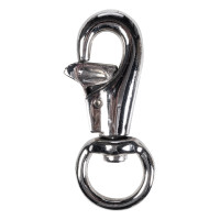 HKM karabijnhaak met veer en bout Zilverkleurig Grijs HKM karabijnhaak met veer en bout Zilverkleurig Grijs