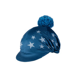 Toque Stars HKM pour casque Navy / bleu