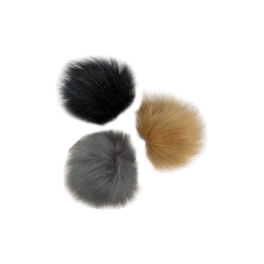 Pompon voor toque HKM per 3 Pompon voor toque HKM per 3