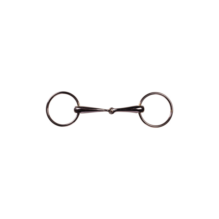 Mors à anneaux anatomiques Rosegold 18 mm HKM Mors à anneaux anatomiques Rosegold 18 mm HKM