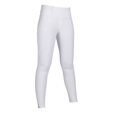 Legging HKM Lisa full seat silicone Blanc