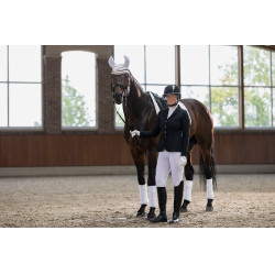 Legging HKM Lisa full seat silicone Blanc