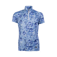 Functioneel T-shirt Charlotte Kids HKM Donkerblauw / lichtblauw