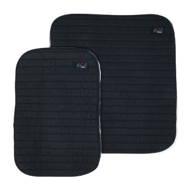 Onderbandages pad HKM met vulling van compenserend schuim Zwart Onderbandages pad HKM met vulling van compenserend schuim Zwart