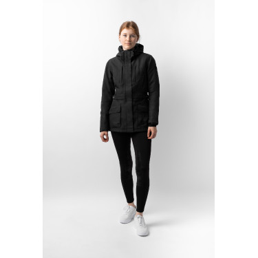 Winterjas Horze dames Jadine Zwart Winterjas Horze dames Jadine Zwart