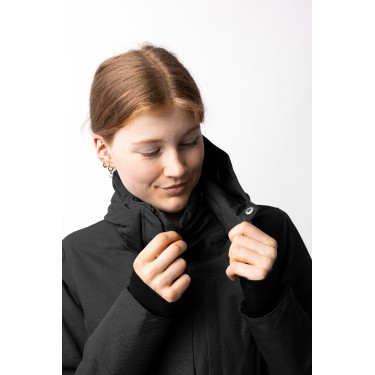 Winterjas Horze dames Jadine Zwart Winterjas Horze dames Jadine Zwart