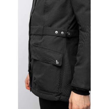 Winterjas Horze dames Jadine Zwart Winterjas Horze dames Jadine Zwart