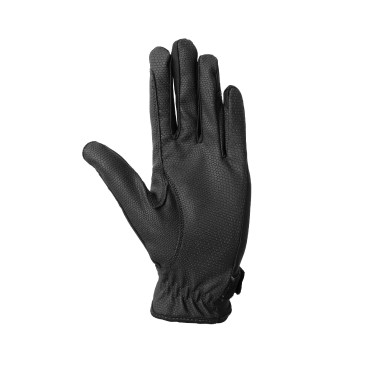 Gants d'équitation B Vertigo Laia femme avec logo imprimé Noir Gants d'équitation B Vertigo Laia femme avec logo imprimé Noir