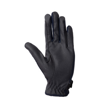 Gants d'équitation B Vertigo Laia femme avec logo imprimé Marine foncé Gants d'équitation B Vertigo Laia femme avec logo imprimé Marine foncé