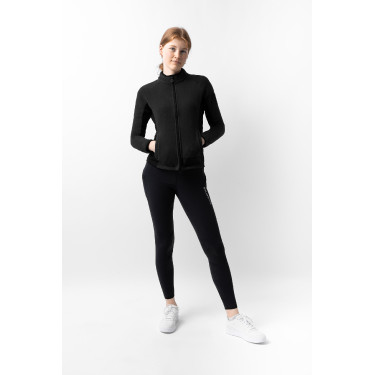 Stretch fleece paardrijjas B Vertigo Cleo dames Zwart