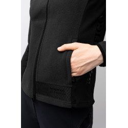 Veste d'équitation polaire stretch B Vertigo Cleo femme Noir