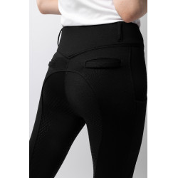 Thermobroek met volledige zit Mira dames Horze Zwart Thermobroek met volledige zit Mira dames Horze Zwart