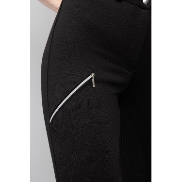 Broek Horze Felicia Thermo full grip Zwart
