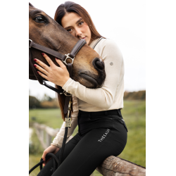 Pantalon d'équitation Harcour Thesaur femme Noir Pantalon d'équitation Harcour Thesaur femme Noir