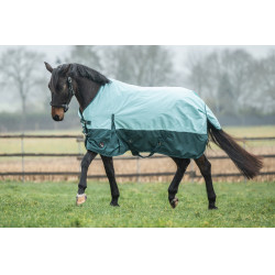 Buitendeken HKM Chester 600D 100g Turkoois / groen Blauw