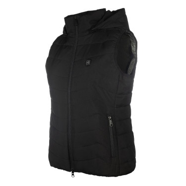 Gilet sans manches chauffant HKM High Temperature Style sans batterie Noir
