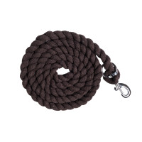 Longe HKM Cotton avec mousqueton Marron foncé