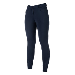 Pantalon HKM chauffant Comfort Style 1/1 siliconne sans batterie femme Bleu foncé Pantalon HKM chauffant Comfort Style 1/1 siliconne sans batterie femme Bleu foncé