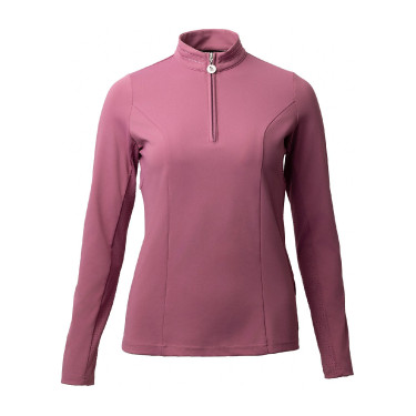 Chemise d'entraînement Horze Eloise Bruyère rose